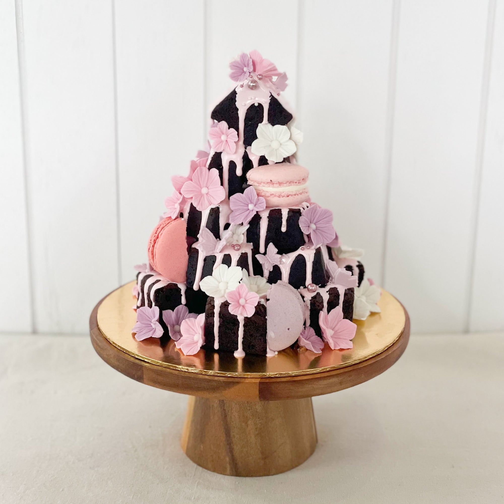 Flower Garden Brownie Tower
