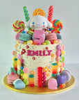 Candy Explosion Character Cake (Tall Version)
