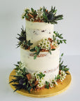Rustic Garden Fresh Floral Cake