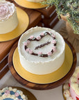 Heart Wreath Mother's Day Cake