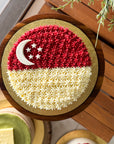 Singapore Flag Cake
