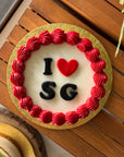 I Love SG Cake