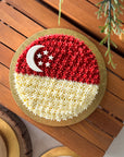 Singapore Flag Cake