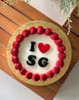 I Love SG Cake