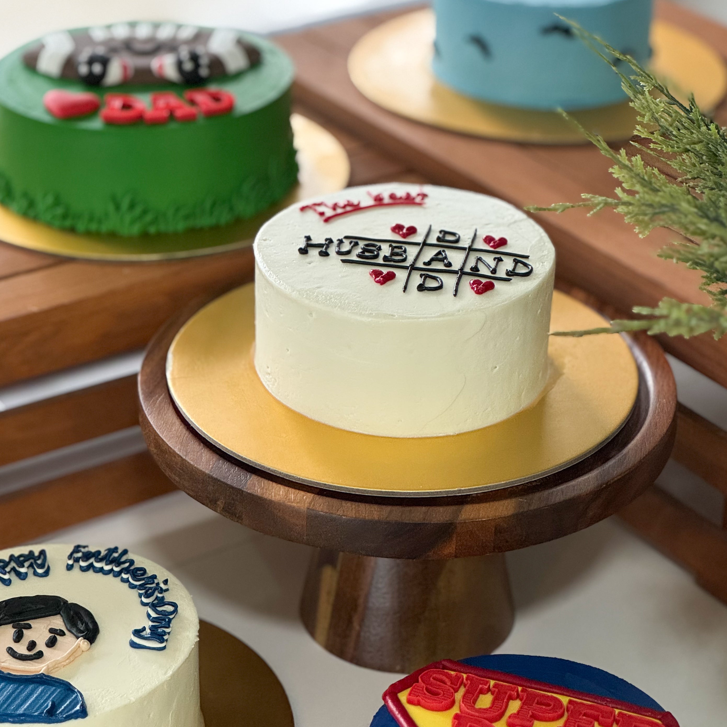 Best Dad Crossword Cake Bloomsbury Bakers