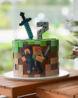 Minecraft Adventure Cake