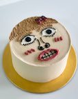 Ugly Face Cake