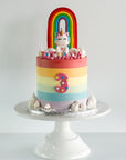 Rainbow Unicorn Cake