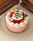 Strawberry Earl Grey Cake