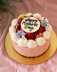 Strawberry Earl Grey Cake