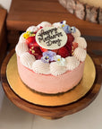 Strawberry Earl Grey Cake