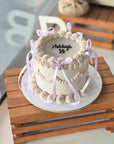 Vintage Ribbons Cake