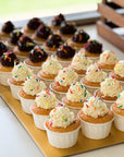 Birthday Sprinkles Mini Cupcakes