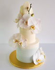 Phalaenopsis Orchid Fresh Floral Cake