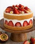 Strawberry Passionfruit Cake
