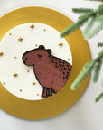 Twinkle Capybara Cake