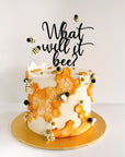 What Would It Bee Gender Reveal Cake
