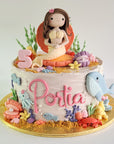 Under the Sea Mermaid Cake