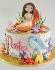 Under the Sea Mermaid Cake