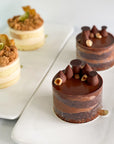 Chocolate Praline Crunch Cakelet