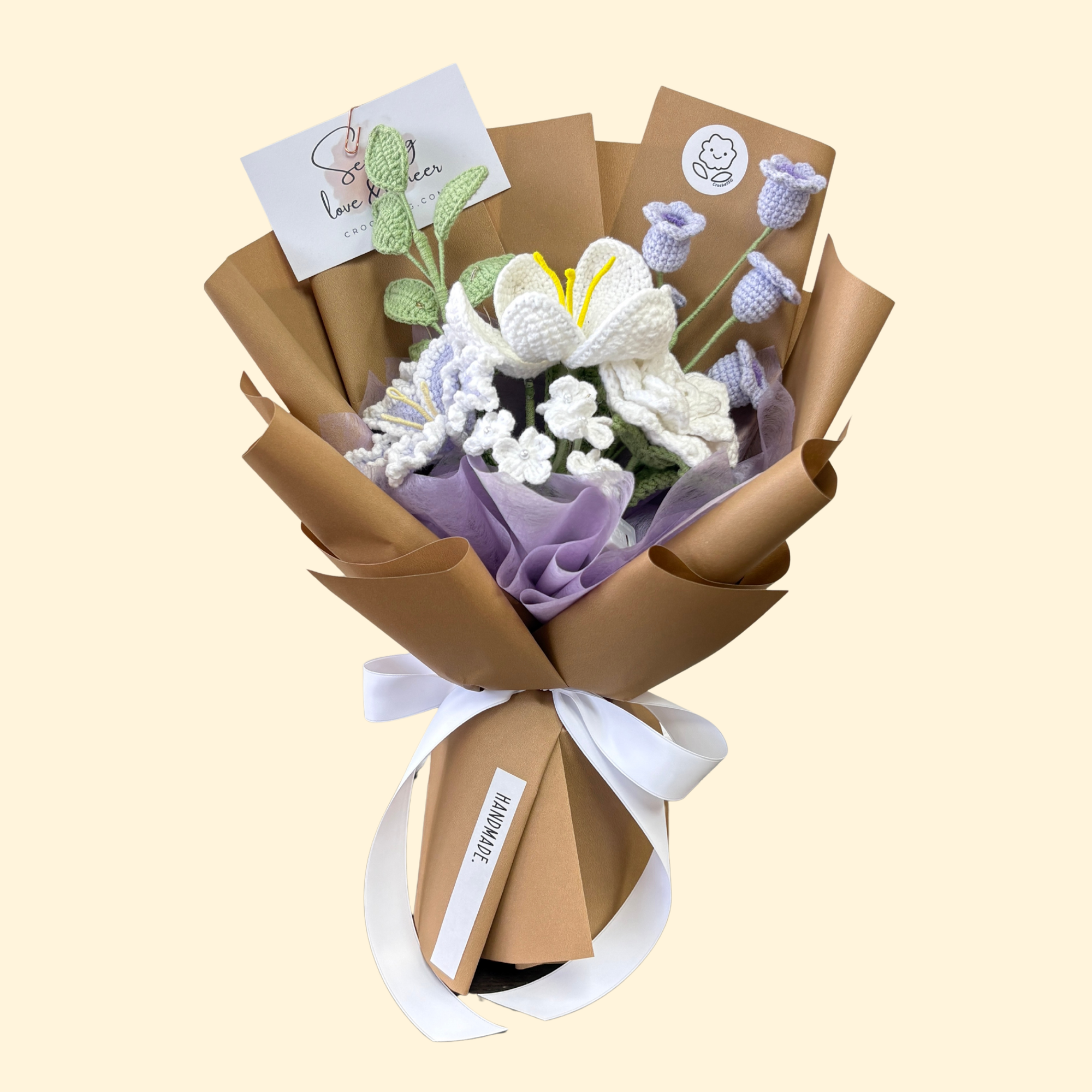 Orh Nee &amp; Taro Reverie Crochet Bouquet