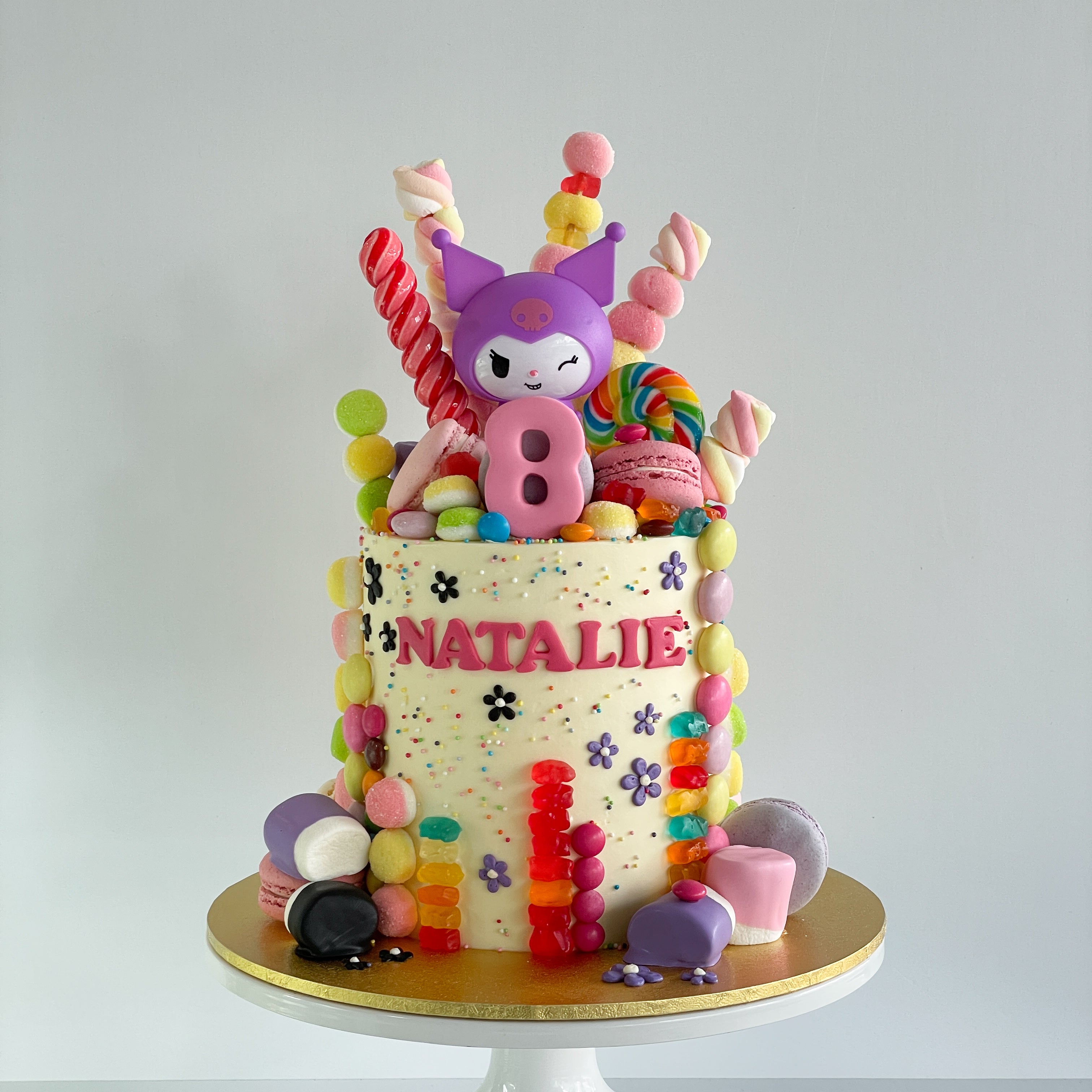 Candy Explosion Character Cake (Tall Version) – Bloomsbury Bakers