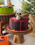 Halloween Skull Cake