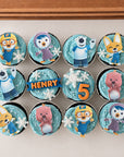 Pororo Cupcakes (min 6pcs)