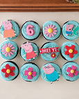 Peppa Pig Cupcakes (min 6pcs)