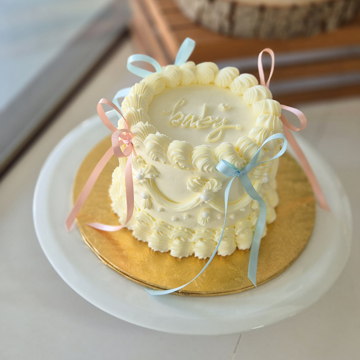 Gender Reveal Cake in Singapore – Bloomsbury Bakers