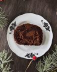 Chocolate Hazelnut Crunch Yule Log
