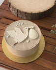 Stork Surprise Gender Reveal Cake